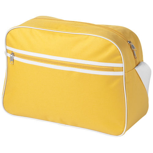 Sacramento 2-Stripe Messenger Bag - Yellow