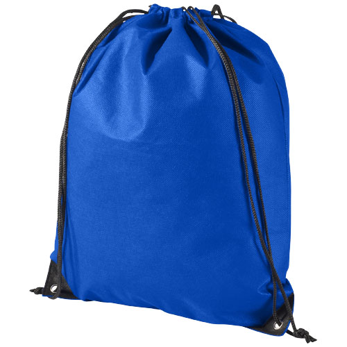 Evergreen Non-Woven Drawstring Backpack - Royal Blue