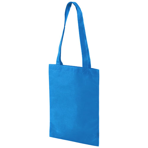 Eros Small Non-Woven Convention Tote Bag - Aqua Blue