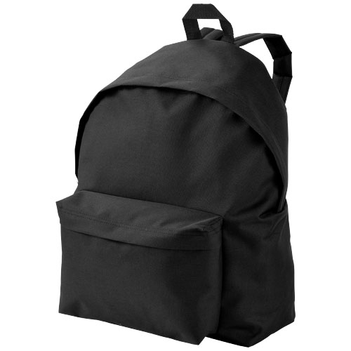 Urban Covered Zipper Backpack - Black