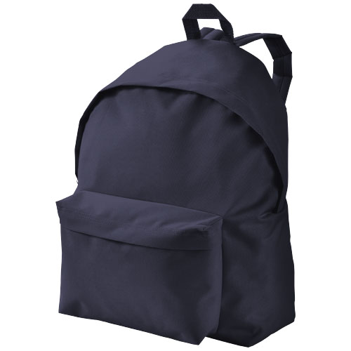 Urban Covered Zipper Backpack - Navy