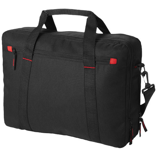Vancouver 15.4" Extended Laptop Bag - Black
