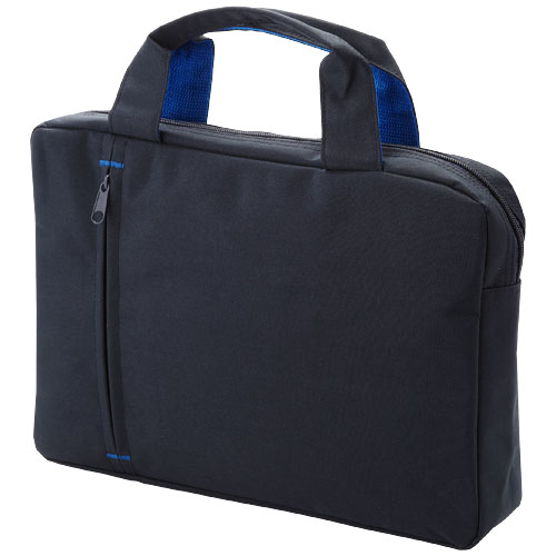 Detroit Conference Bag - Charcoal, Royal Blue