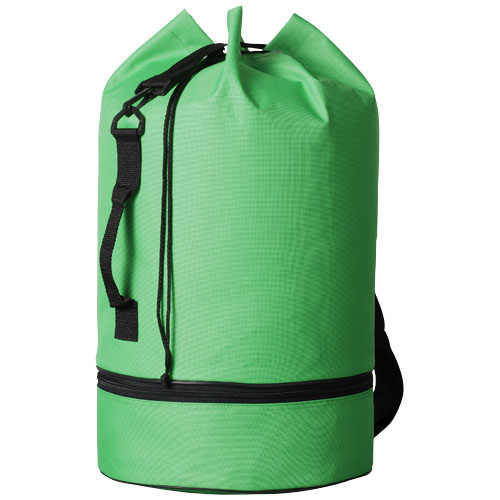 Idaho Sailor Zippered Bottom Duffel Bag - Bright Green
