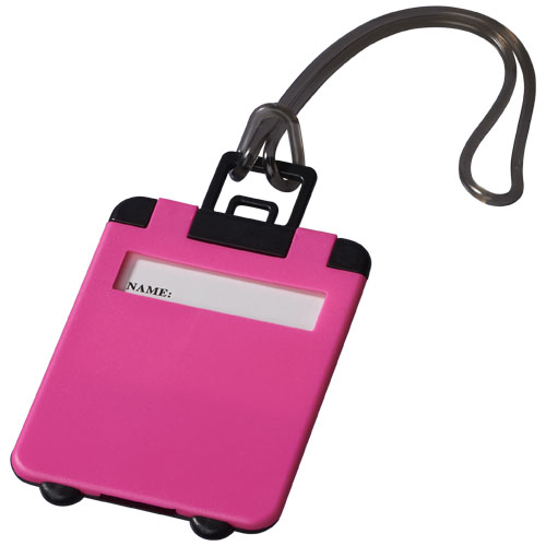 Taggy Luggage Tag - Neon Pink