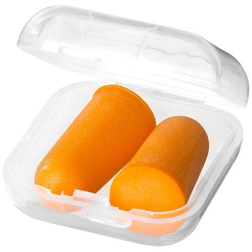 Serenity Earplugs With Travel Case - Orange