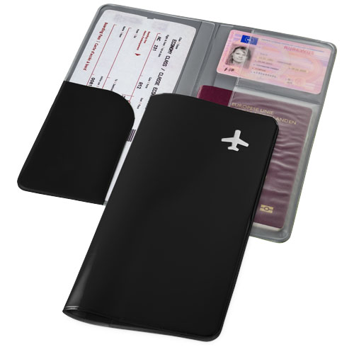 Voyageur Travel Wallet - Black