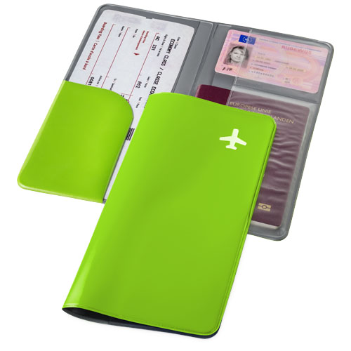 Voyageur Travel Wallet - Apple Green