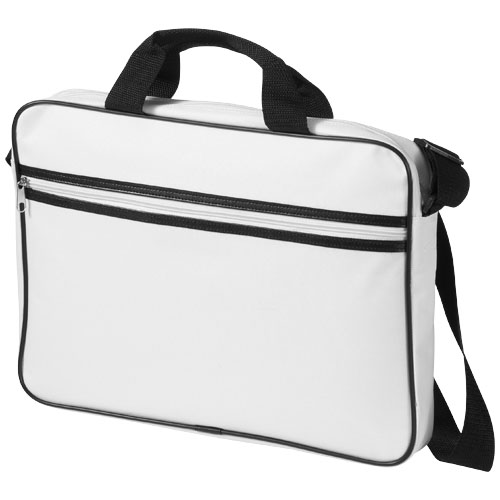 Knoxville 15.6" Laptop Conference Bag - White, Black