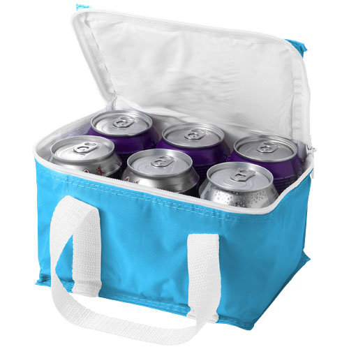 Malmo 6-Can Cooler Bag - Aqua Blue