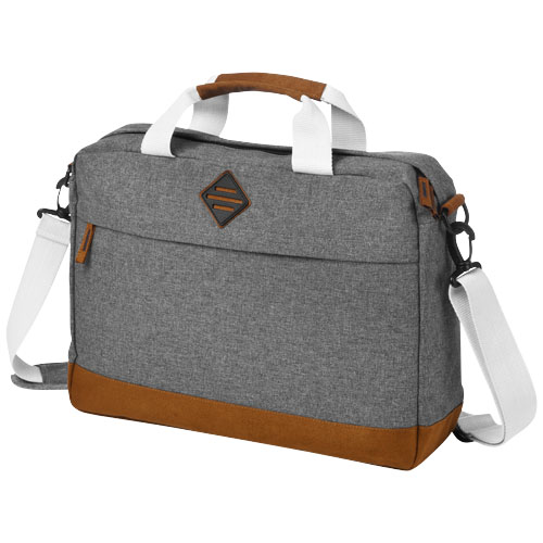 Echo 15.6" Laptop And Tablet Conference Bag - Grey Melange