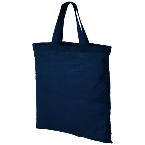 Virginia 100 G/M² Cotton Tote Bag Short Handles - Navy