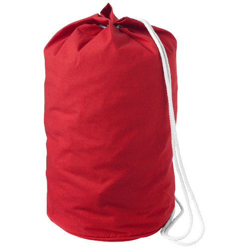 Missouri Cotton Sailor Duffel Bag - Red