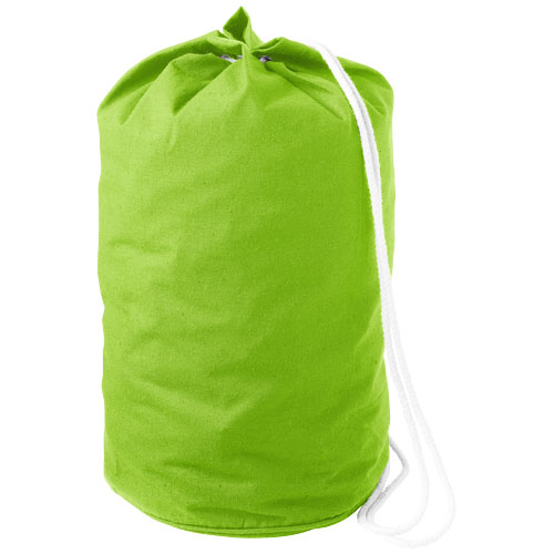 Missouri Cotton Sailor Duffel Bag - Lime Green