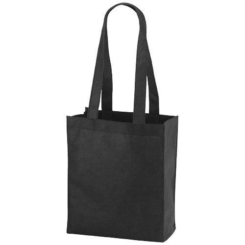 Mini Elm Non-Woven Tote Bag - Black