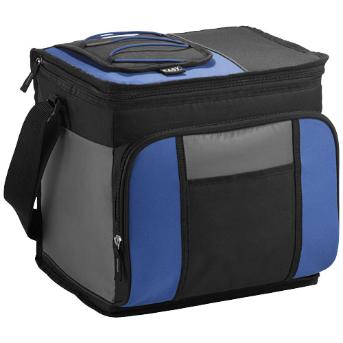 Easy-Access 24-Can Cooler Bag - Royal Blue, Black