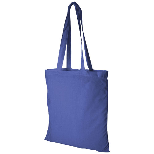 Madras 140 G/M² Cotton Tote Bag - Royal Blue