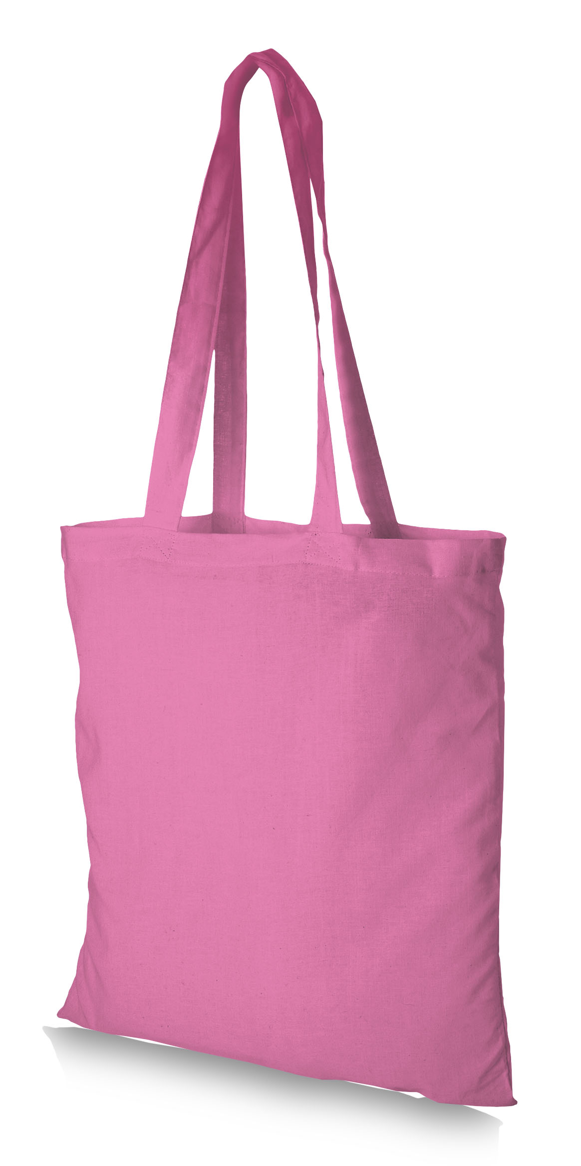 Madras 140 G/M² Cotton Tote Bag - Magenta