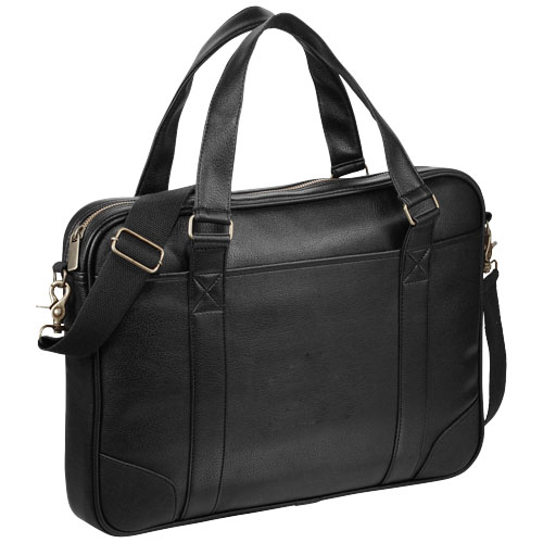 Oxford 15.6" Slim Laptop Briefcase - Black