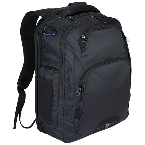 Rutter 17" Laptop Backpack - Black