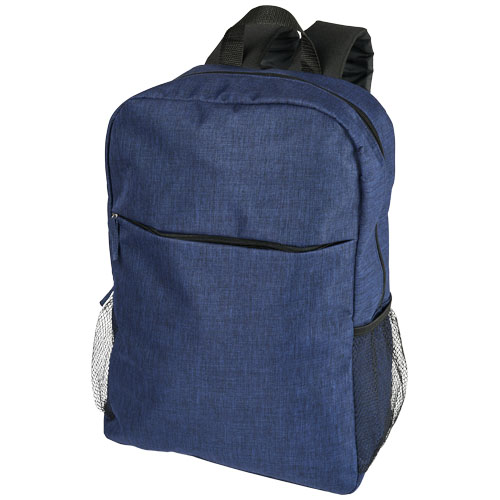 Hoss 15.6" Heathered Laptop Backpack - Navy