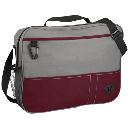 Hayden Conference Briefcase - Grey, Red