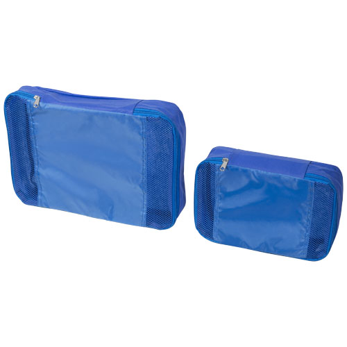 Tray Non-Woven Interior Luggage Packing Cubes - Royal Blue