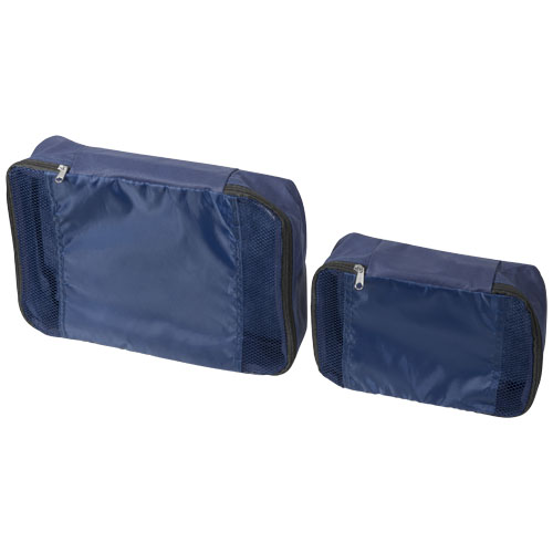 Tray Non-Woven Interior Luggage Packing Cubes - Navy