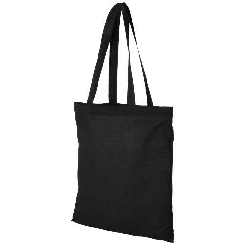 Peru 180 G/M² Cotton Tote Bag - Black