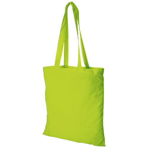 Peru 180 G/M² Cotton Tote Bag - Lime Green