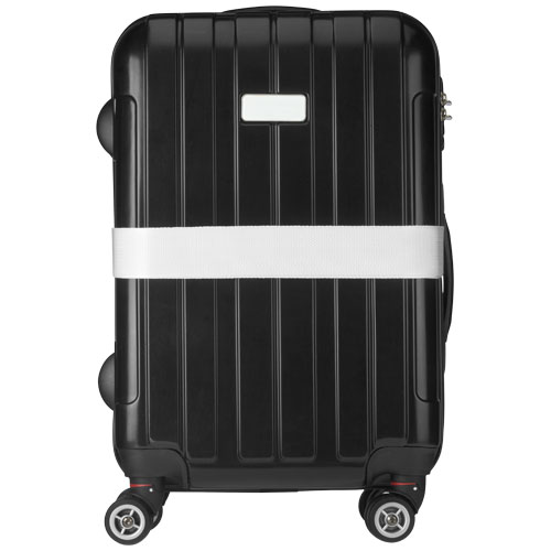 Saul Suitcase Strap - White