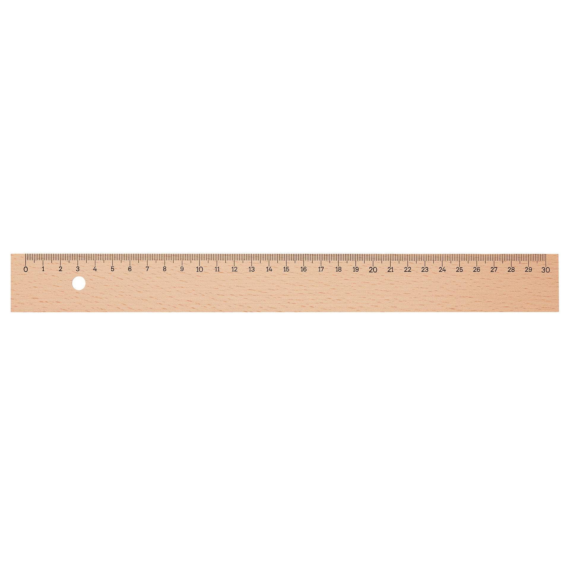 Green & Good Wooden Ruler 30Cm - Sustainable
