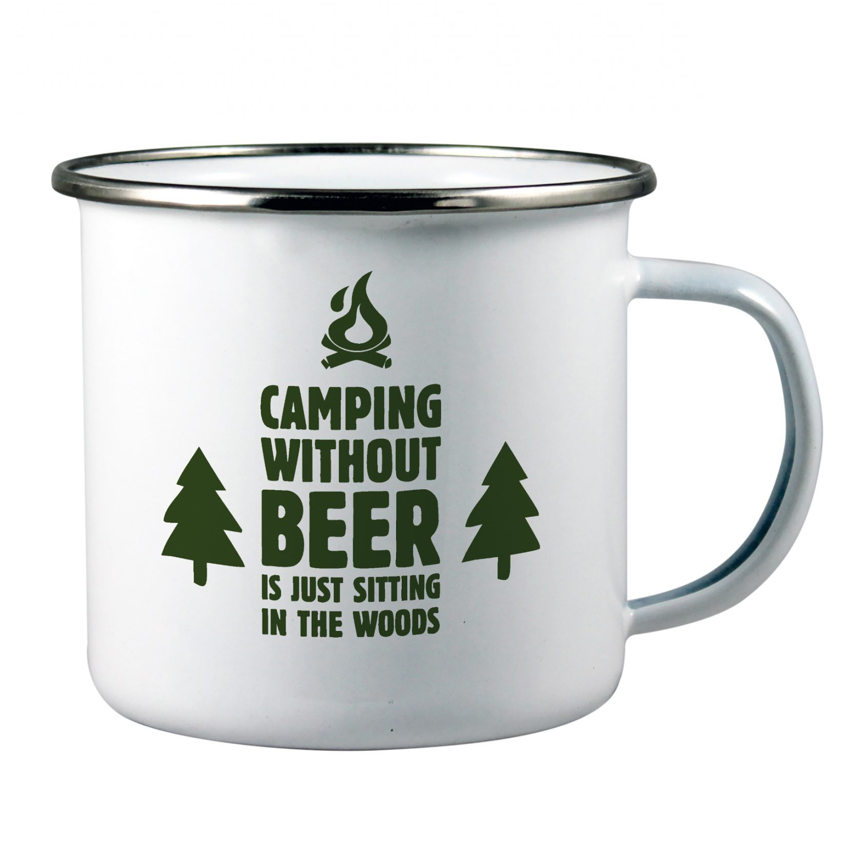 Enamel Mug - White