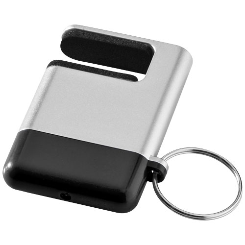 Gogo Screen Cleaner And Smartphone Holder - Silver, Black