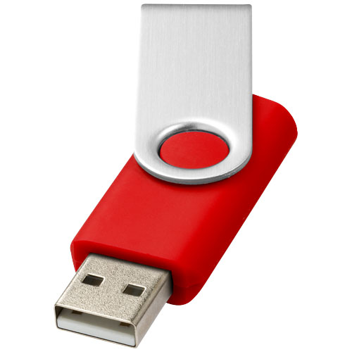 Rotate-Basic 2Gb Usb Flash Drive - Bright Red