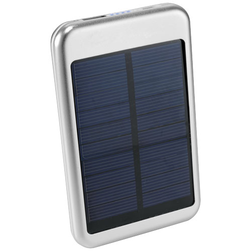 Bask 4000 Mah Solar Power Bank - Silver