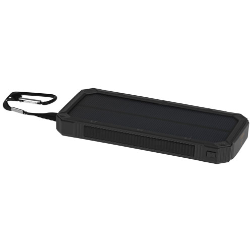 Peak 10.000 Mah Solar Power Bank - Black