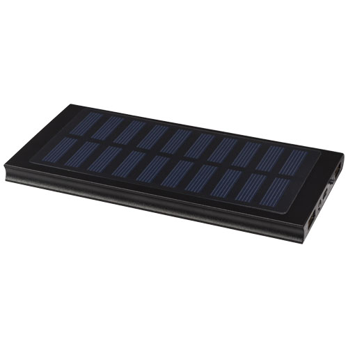 Stellar 8000 Mah Solar Power Bank - Black
