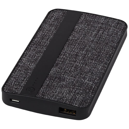 Fabric 4000 Mah Power Bank - Black