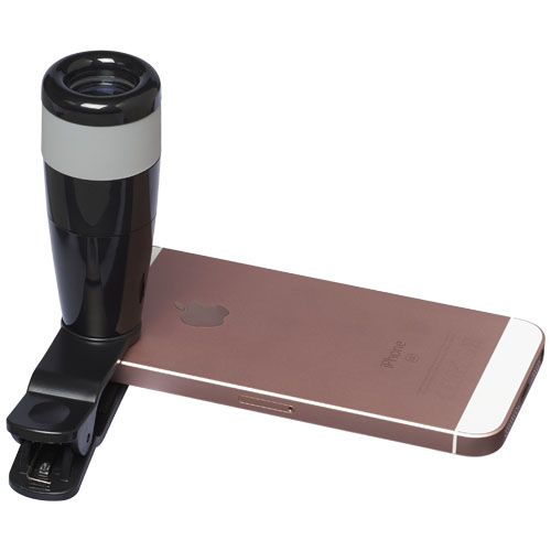 Zoom-In 8X Telescopic Smartphone Camera Lens - Black