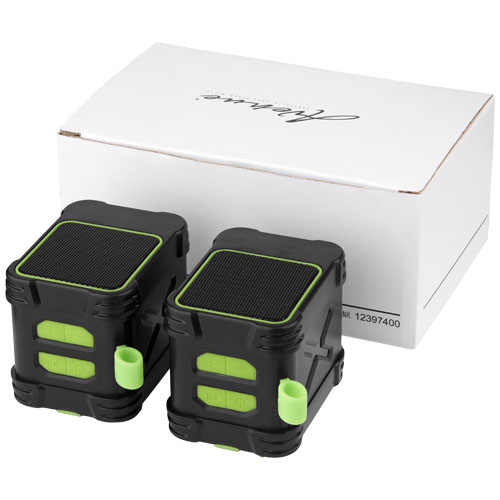 Bond Outdoor Waterproof Bluetooth® Speakers - Lime Green