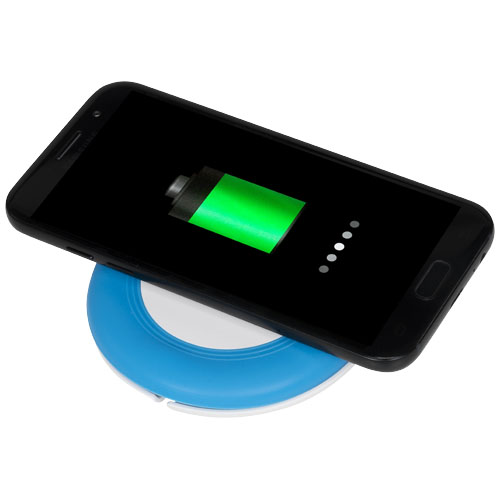 Nebula Wireless Charging Pad With 2-In-1 Cable - Light Blue