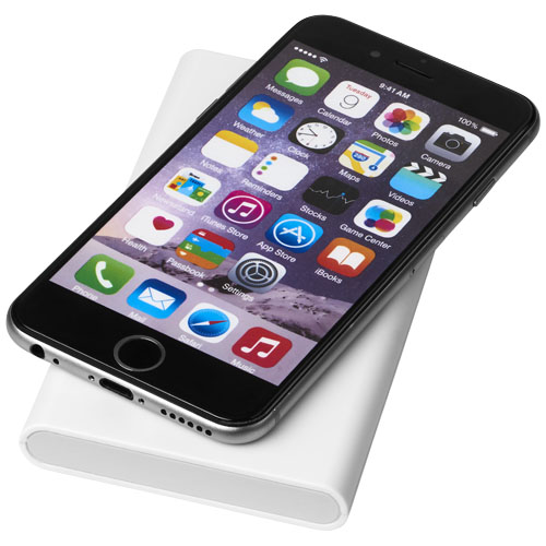 Parallax 4000 Mah Wireless Power Bank - White