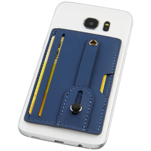 Prime Rfid Phone Wallet With Strap - Navy