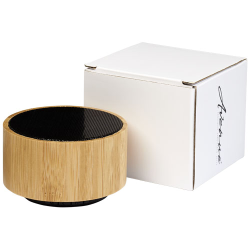 Cosmos Bamboo Bluetooth® Speaker - Wood, Black