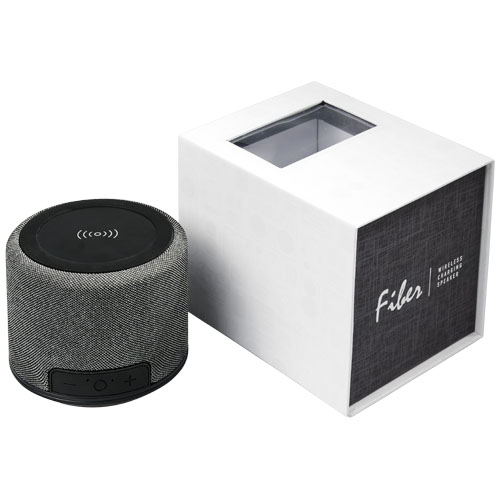 Fiber Wireless Charging Bluetooth® Speaker - Black
