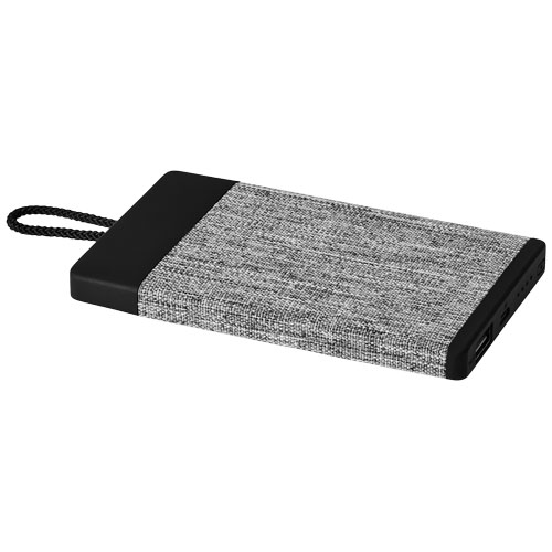 Weave 4000 Mah Fabric Power Bank - Black