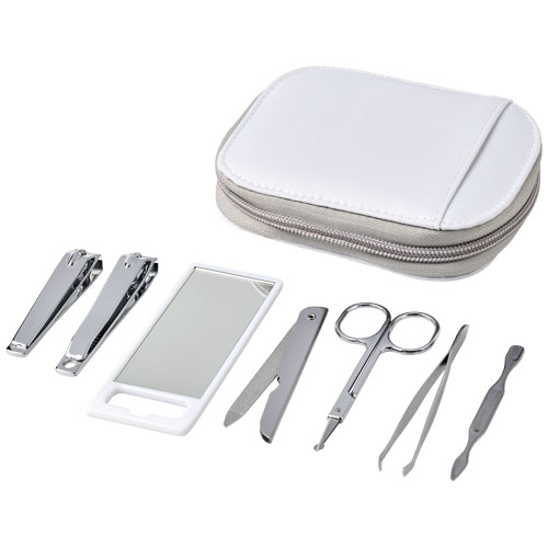 Groomsby 7-Piece Personal Care Set - White