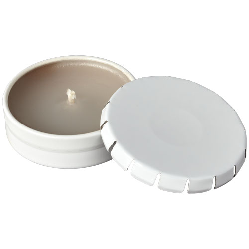 Bova Scented Candle In Tin - White