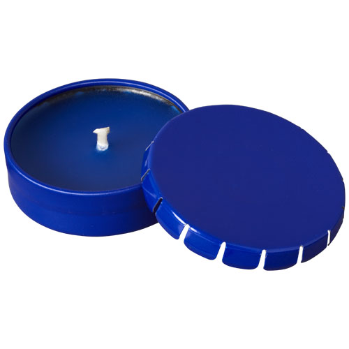 Bova Scented Candle In Tin - Blue